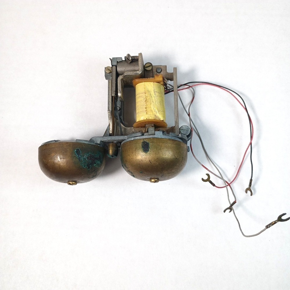 Ringer Replacement WE C4A Wall Phones Bell Parts Brass Patina Crafter Steampunk